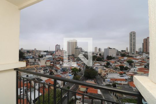 Varanda da Sala de apartamento para alugar com 2 quartos, 52m² em Vila Formosa, São Paulo