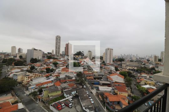 Varanda da Sala de apartamento para alugar com 2 quartos, 52m² em Vila Formosa, São Paulo