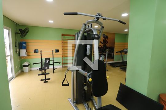 Área comum - Academia de apartamento para alugar com 2 quartos, 52m² em Vila Formosa, São Paulo