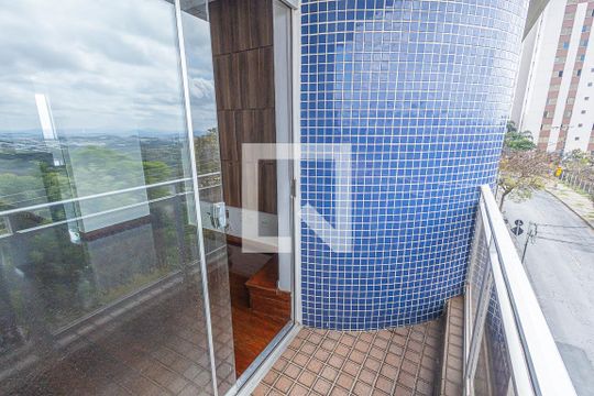 Varanda de apartamento para alugar com 3 quartos, 193m² em Ouro Preto, Belo Horizonte