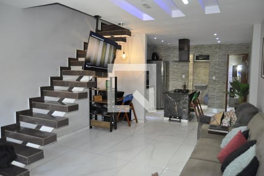 Sala de apartamento à venda com 2 quartos, 144m² em Tanque, Rio de Janeiro
