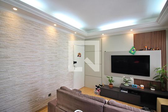 Sala  de apartamento para alugar com 3 quartos, 69m² em Planalto, São Bernardo do Campo