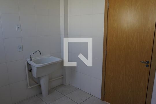 Área de Serviço de apartamento para alugar com 2 quartos, 51m² em Industrial, Novo Hamburgo