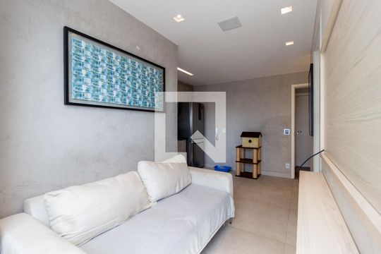 Sala de apartamento para alugar com 1 quarto, 55m² em Mooca, São Paulo