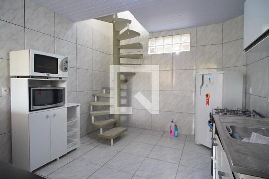Cozinha de casa para alugar com 1 quarto, 50m² em Saco dos Limões, Florianópolis