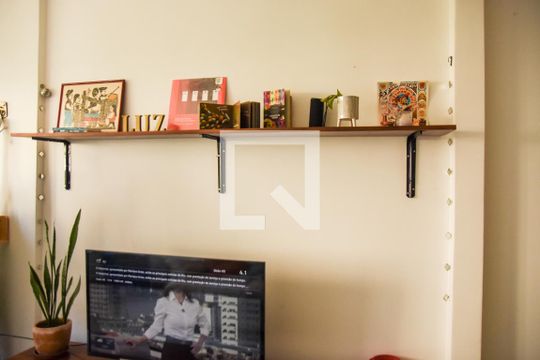 Sala de apartamento para alugar com 1 quarto, 42m² em Copacabana, Rio de Janeiro