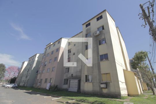 Fachada do bloco de apartamento à venda com 2 quartos, 42m² em Olaria, Canoas