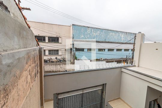 Vista da Varanda da Suite de apartamento para alugar com 2 quartos, 55m² em Vila Homero Thon, Santo André