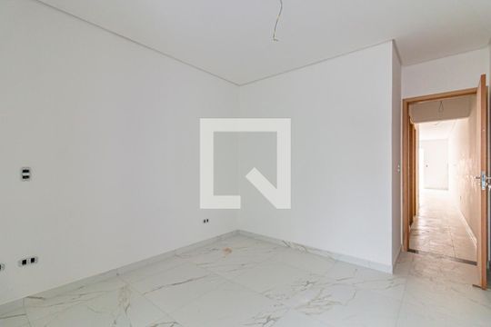 Suite de apartamento para alugar com 2 quartos, 55m² em Vila Homero Thon, Santo André