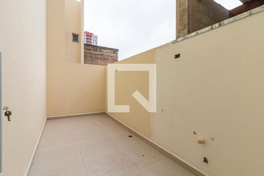 Quintal da Sala de apartamento para alugar com 2 quartos, 55m² em Vila Homero Thon, Santo André