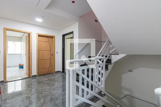 Área comum de apartamento para alugar com 2 quartos, 55m² em Vila Homero Thon, Santo André