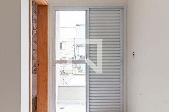 Suite de apartamento para alugar com 2 quartos, 55m² em Vila Homero Thon, Santo André