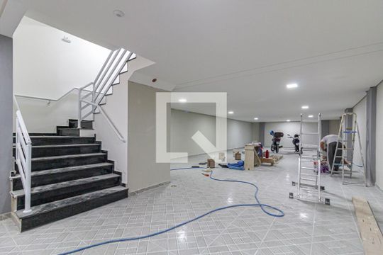 Área comum de apartamento para alugar com 3 quartos, 65m² em Vila Homero Thon, Santo André
