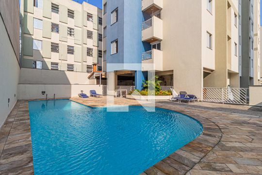 Piscina de apartamento para alugar com 2 quartos, 50m² em Jardim Bela Vista, Santo André
