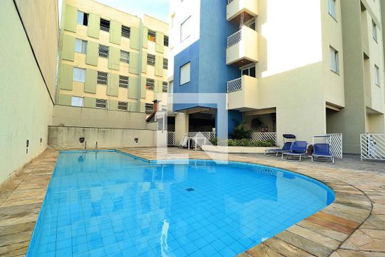 Piscina de apartamento para alugar com 2 quartos, 50m² em Jardim Bela Vista, Santo André