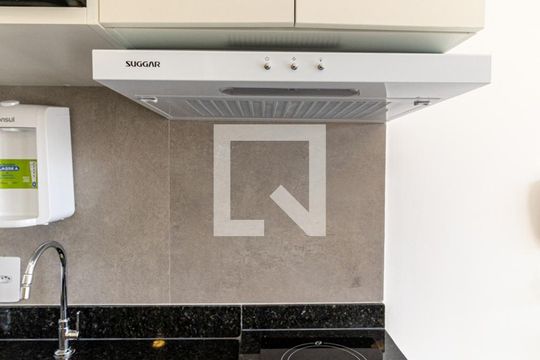 Cozinha de kitnet/studio à venda com 1 quarto, 27m² em Vila Buarque, São Paulo