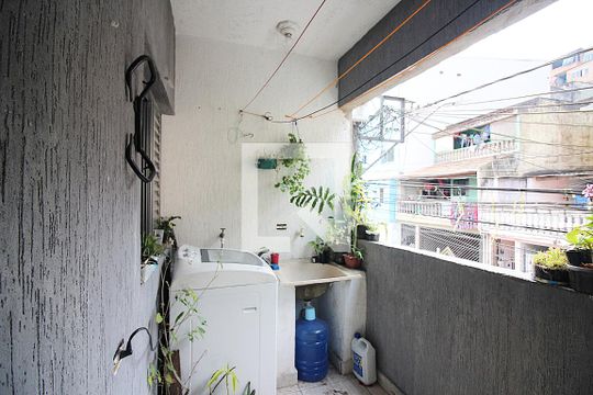 Área de Serviço de casa para alugar com 1 quarto, 40m² em Nova Petrópolis, São Bernardo do Campo