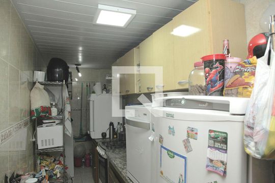 Cozinha e Área de Serviço de apartamento à venda com 1 quarto, 40m² em Centro Histórico, Porto Alegre