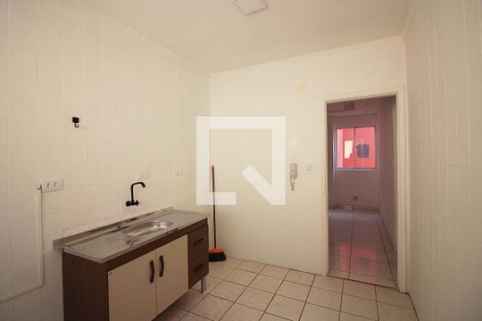Cozinha e Área de Serviço de apartamento para alugar com 2 quartos, 52m² em Demarchi, São Bernardo do Campo