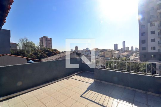 Terraço de casa à venda com 3 quartos, 100m² em Santa Maria, Santo André