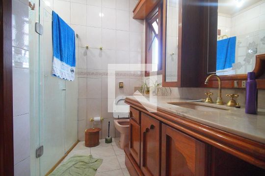 Banheiro da Suíte de casa à venda com 4 quartos, 420m² em Ideal, Novo Hamburgo