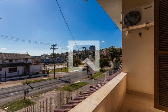 Varanda do Quarto 1 de casa à venda com 5 quartos, 400m² em Chácara das Pedras, Porto Alegre