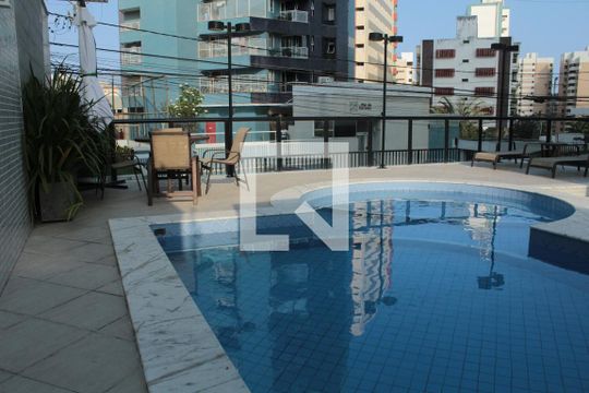 Área comum - Piscina de apartamento para alugar com 4 quartos, 142m² em Armação, Salvador