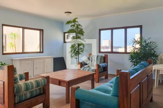 Área comum de apartamento para alugar com 3 quartos, 126m² em Balneario Guarujá, Guarujá