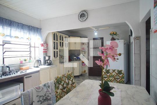 cozinha de casa à venda com 3 quartos, 150m² em Duque de Caxias, São Leopoldo