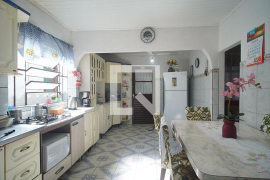 cozinha de casa à venda com 3 quartos, 150m² em Duque de Caxias, São Leopoldo