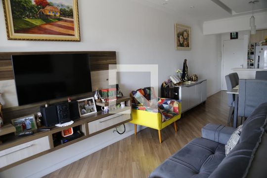 Sala de apartamento à venda com 3 quartos, 78m² em Vila Mangalot, São Paulo