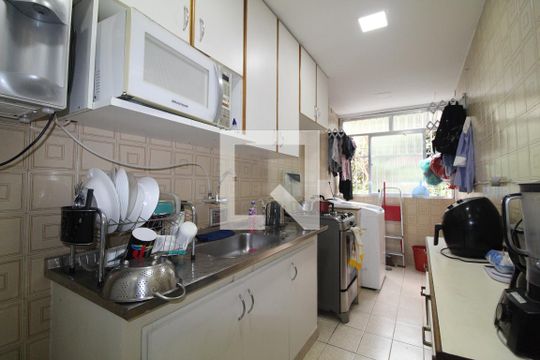 Cozinha e Área de Serviço de apartamento à venda com 2 quartos, 60m² em Freguesia de Jacarepaguá, Rio de Janeiro