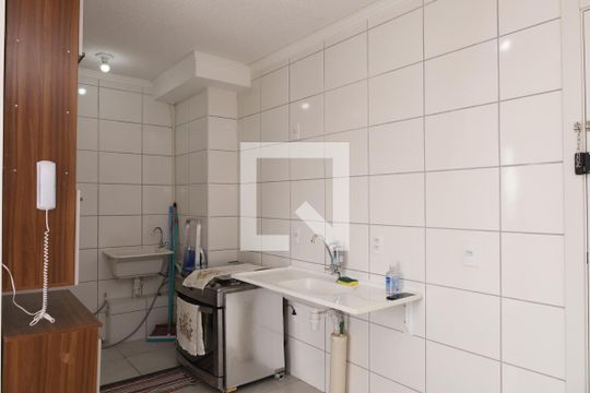 Cozinha de apartamento à venda com 2 quartos, 35m² em Cidade Nova São Miguel, São Paulo