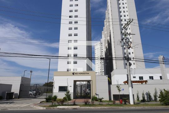 Fachada do condomínio de apartamento à venda com 2 quartos, 35m² em Cidade Nova São Miguel, São Paulo