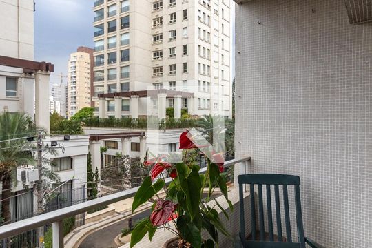 Varanda de apartamento para alugar com 3 quartos, 90m² em Vila Olímpia, São Paulo