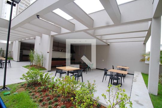 Área comum de kitnet/studio para alugar com 1 quarto, 24m² em Vila Andrade, São Paulo