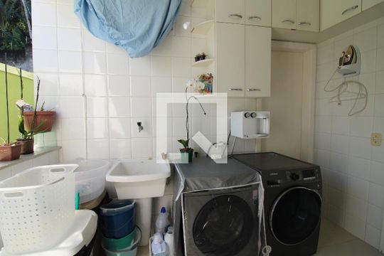 Área de Serviço de casa de condomínio à venda com 3 quartos, 240m² em Anil, Rio de Janeiro