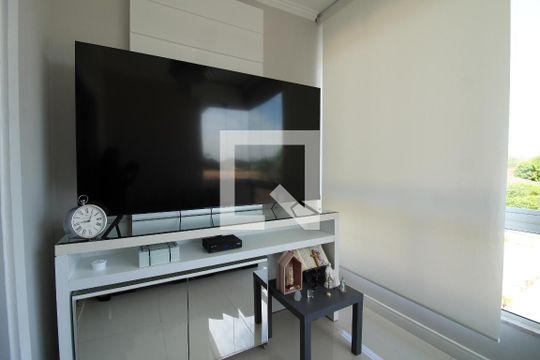 Sala da Suíte de casa de condomínio à venda com 3 quartos, 240m² em Anil, Rio de Janeiro