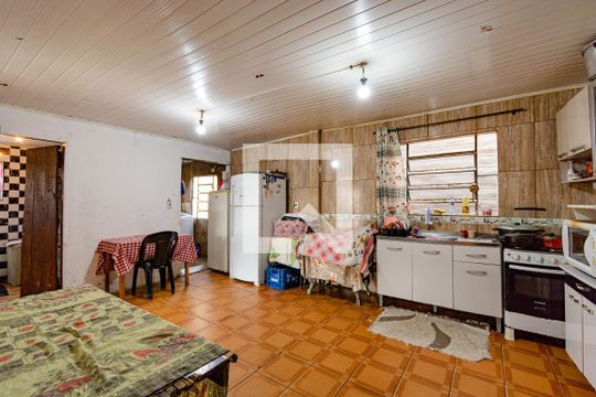 Cozinha de casa à venda com 4 quartos, 90m² em Bairro Fátima, Canoas