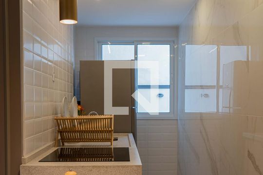 Área comum - Salão de festas de apartamento para alugar com 2 quartos, 47m² em Centro, Santo André