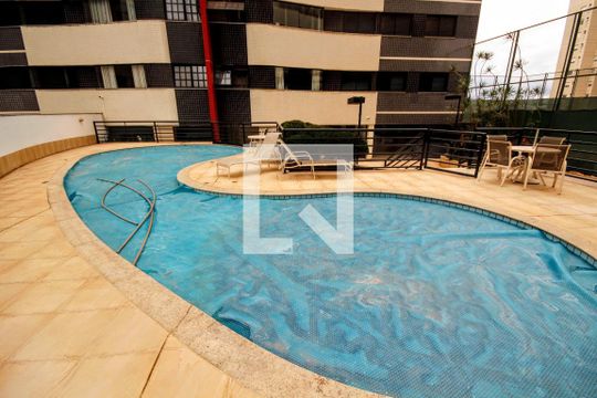 Área comum - Piscina de apartamento à venda com 3 quartos, 87m² em Vila da Serra, Nova Lima