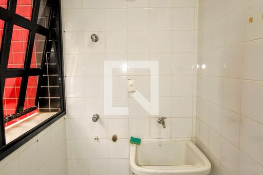 Área de Serviço de apartamento à venda com 3 quartos, 87m² em Vila da Serra, Nova Lima