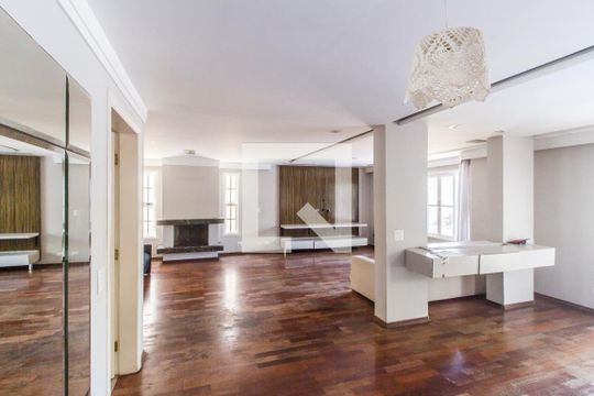 Sala de apartamento para alugar com 4 quartos, 349m² em Alphaville , Santana de Parnaíba
