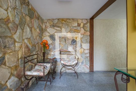 Hall de entrada de apartamento à venda com 3 quartos, 153m² em Santa Lúcia, Belo Horizonte