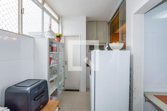 Área de Serviço de apartamento à venda com 3 quartos, 153m² em Santa Lúcia, Belo Horizonte