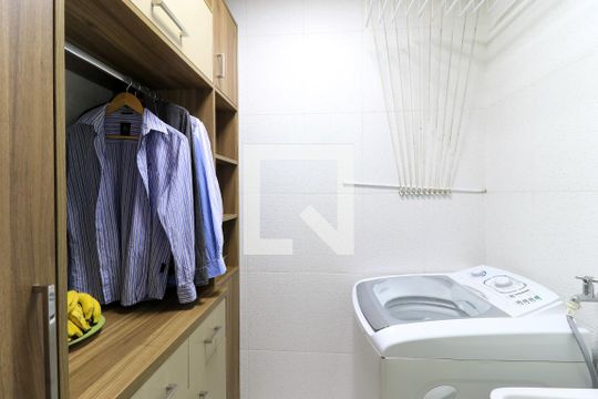 Área de Serviço de apartamento à venda com 3 quartos, 109m² em Jardim Aeroporto, São Paulo