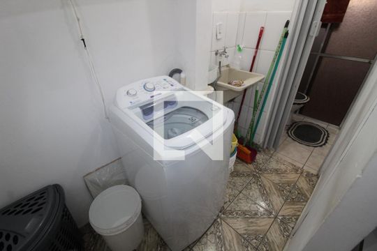Área de Serviço de apartamento à venda com 2 quartos, 45m² em Conjunto Habitacional Teotonio Vilela, São Paulo