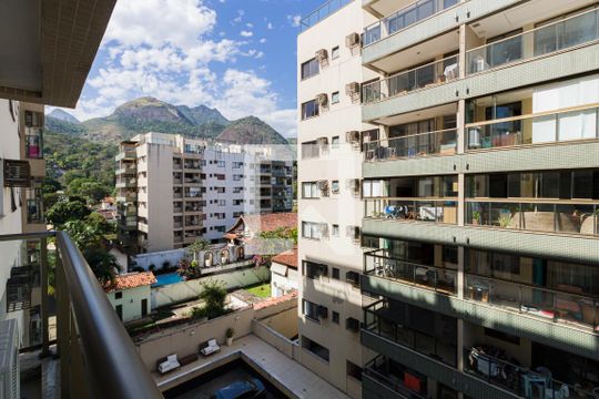 Vista da Varanda de apartamento à venda com 3 quartos, 83m² em Freguesia (jacarepaguá), Rio de Janeiro