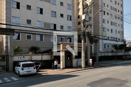 Fachada de apartamento à venda com 2 quartos, 46m² em Vila Homero Thon, Santo André