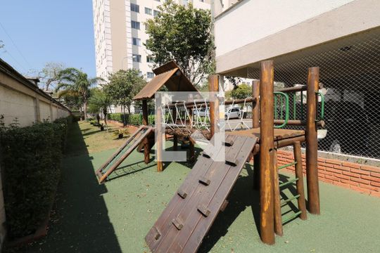 Área comum - Playground de apartamento à venda com 2 quartos, 46m² em Vila Homero Thon, Santo André